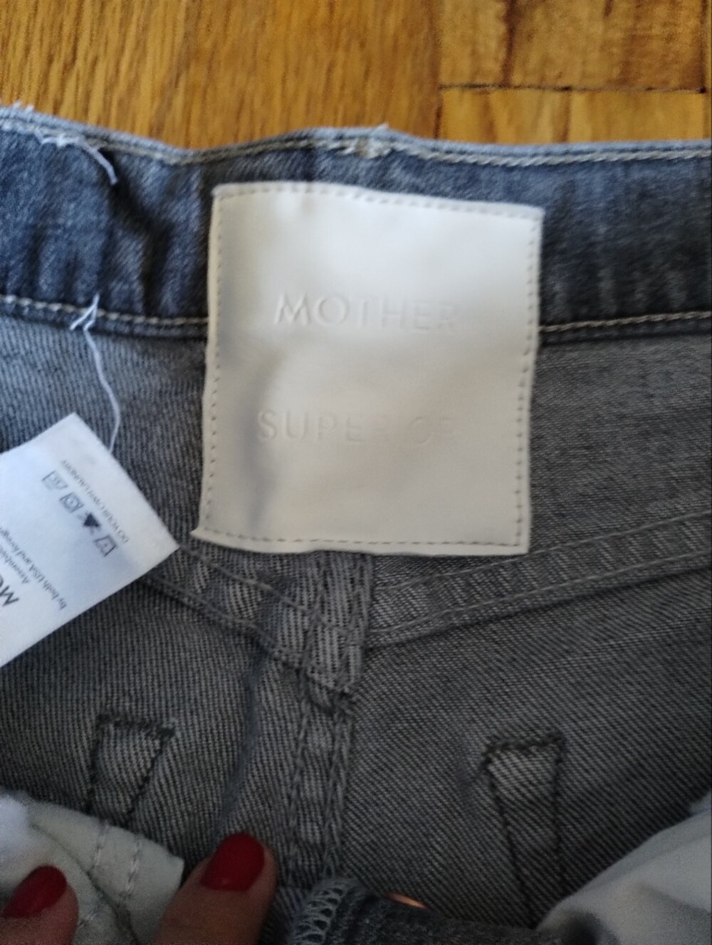 MOTHER Superior The Rambler Ankle Uncommon Ground Jeans 25 - Picture 6 of 12